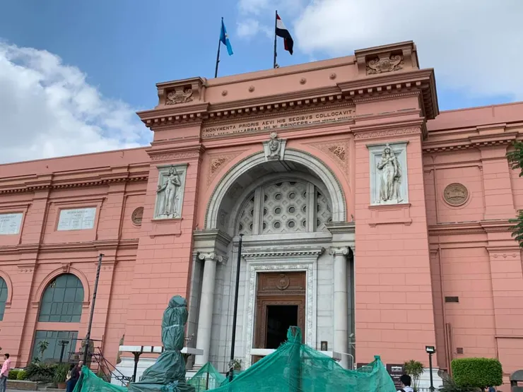 埃及博物館大門(現在已經遷到新館了)