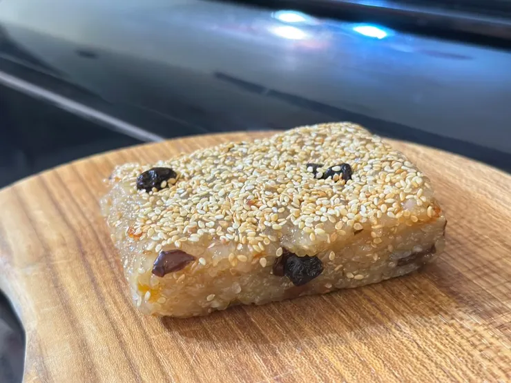 好喜歡吃這種在地風味的甜米糕，滿滿的手作感