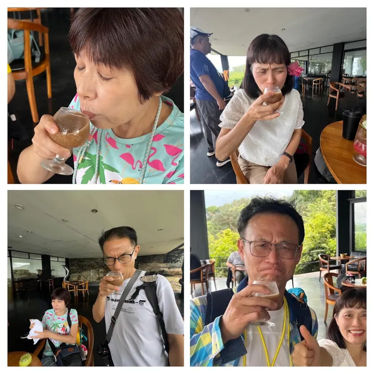 有益健康的木蘋果汁，酸酸甜甜加上水果腐敗的氣味。