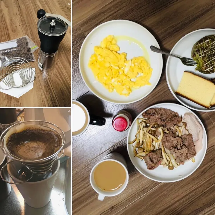 在京都旅行時的早餐