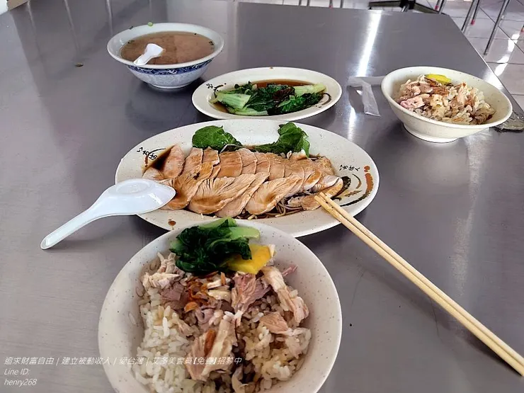中午在嘉義市區吃 火雞肉飯