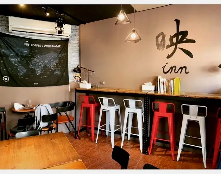 映咖啡店內一角