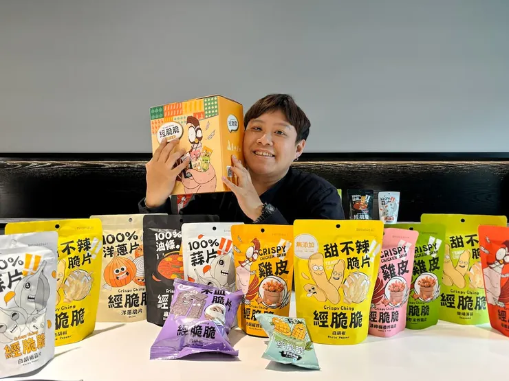 圖說：夜市風味零食口味多元，被視為近年討論度升高的伴手禮選項。（圖／經脆脆）