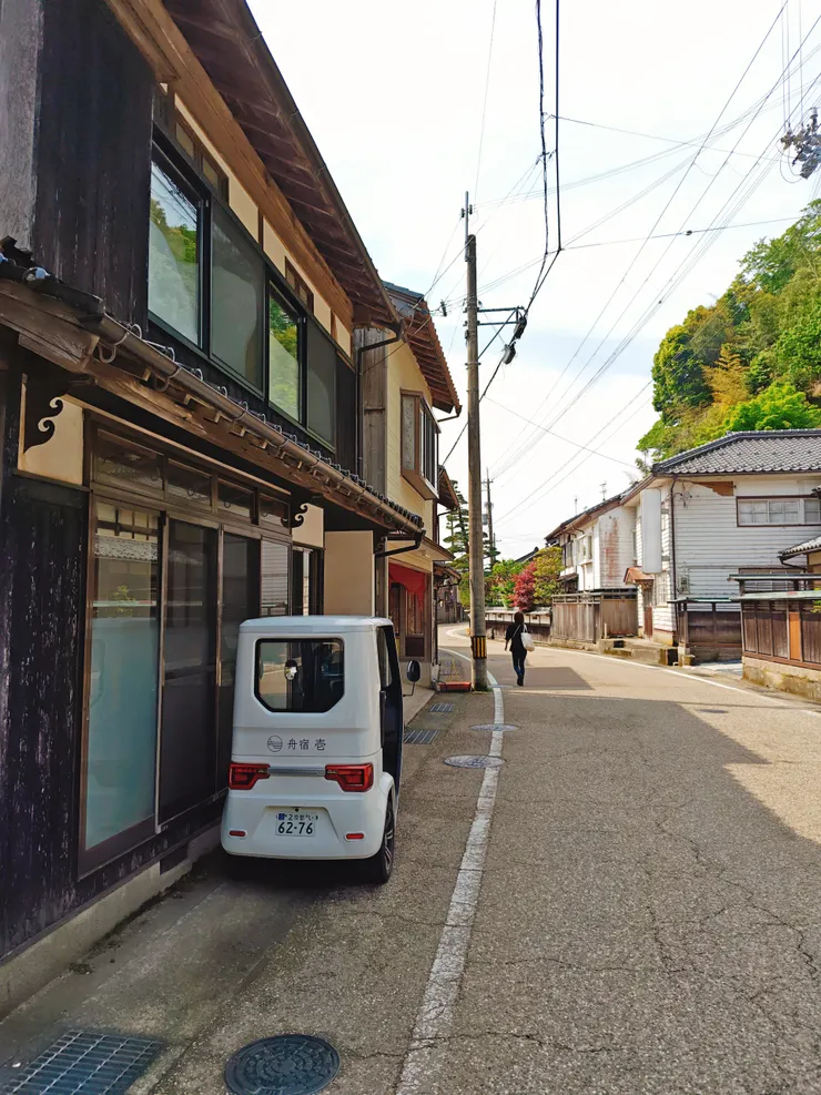 「舟宿 壱」門前