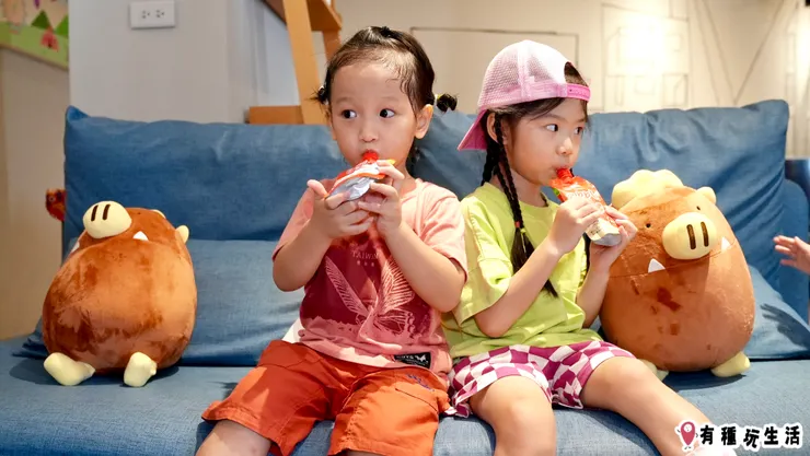 星空童樂室-這天冰箱區提供的小飲料是果醋哦