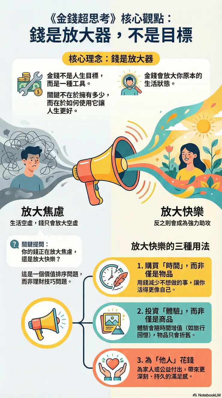 金錢只是放大器,不是目標