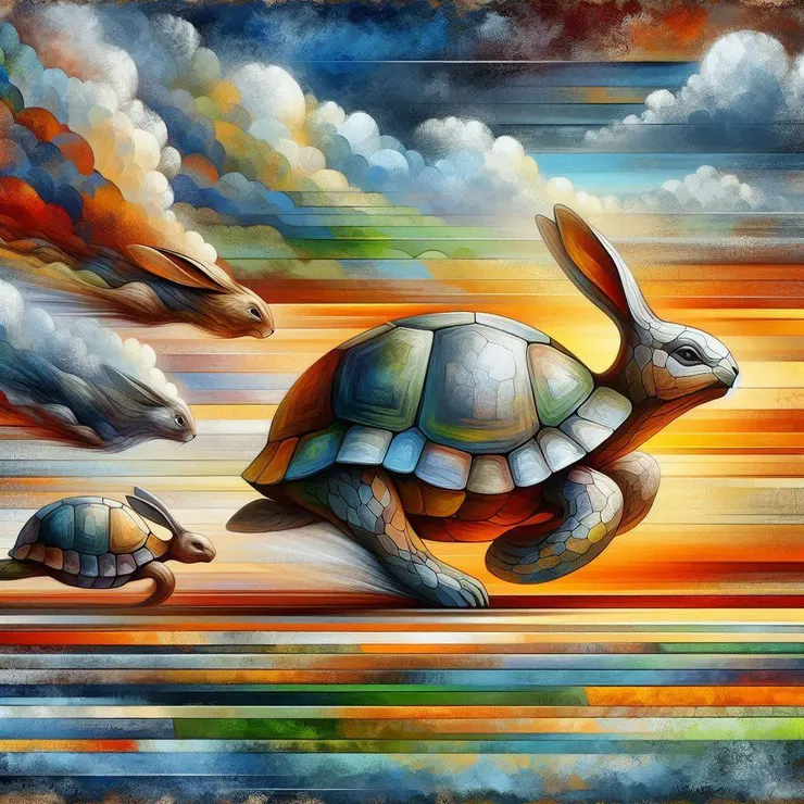 這張龜兔合體很逗～！XDDDD！