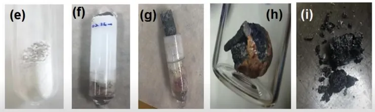 製程中樣品示意圖