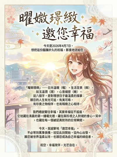 曜媺璟緻 · 邀您幸福