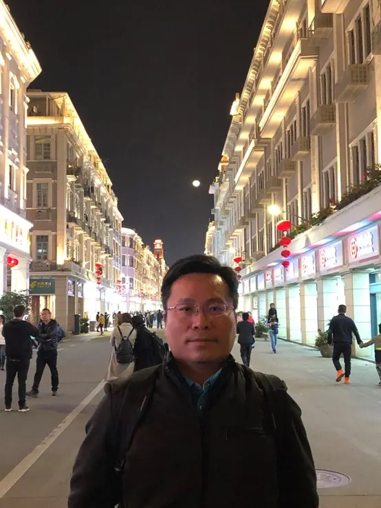 中山路步行街與豪哥