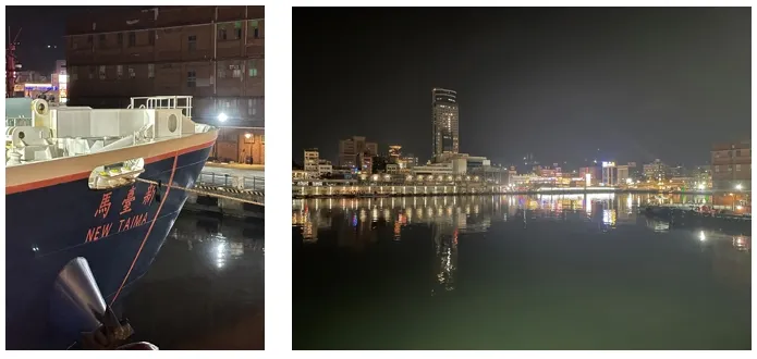 新臺馬外觀及基隆港景