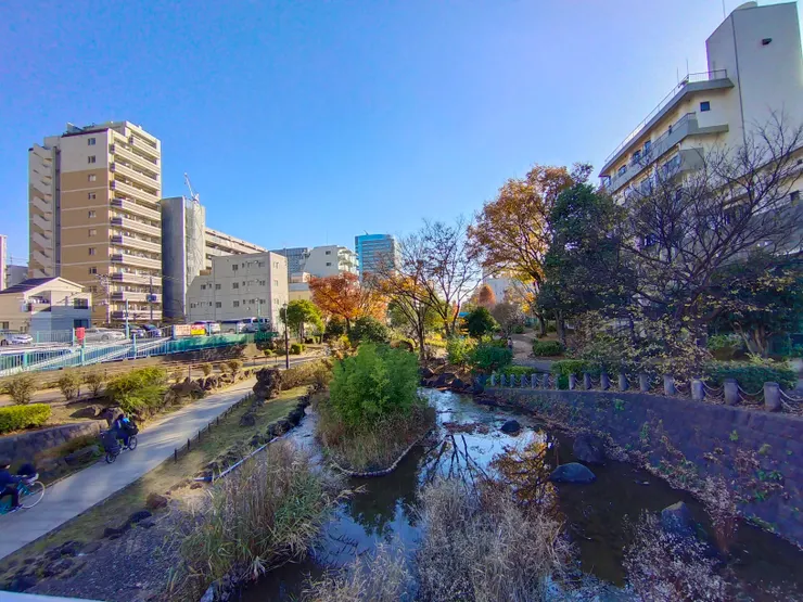 親水公園乾淨舒服
