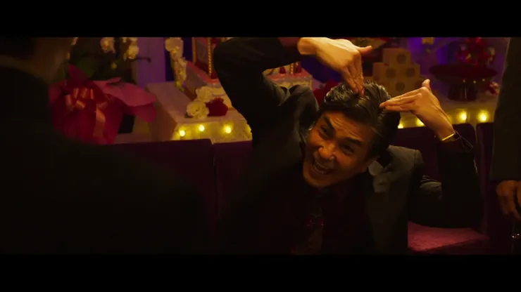 組長用黑道式的惡作劇（輕慢死亡）為狂兒把關，測試聰實的真心