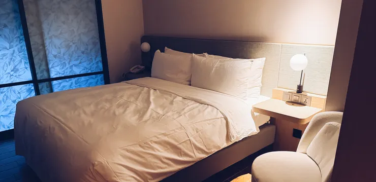 這次旅行住的房間