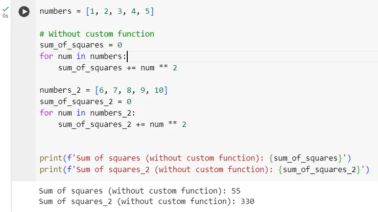 非自訂函式作法
