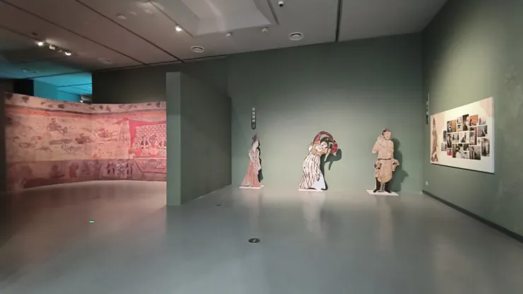 23 展覽最後一區,本區讓觀眾可以跟網紅文物來一場近距離的拍照/攝影©XIAN-YI 2023