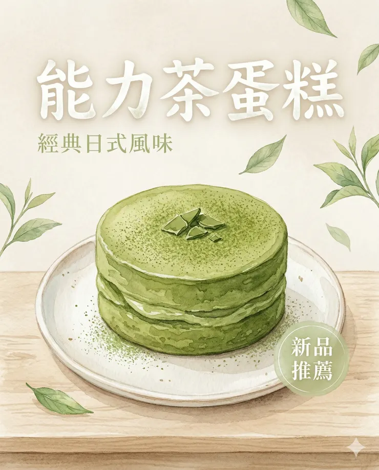 能力茶蛋糕