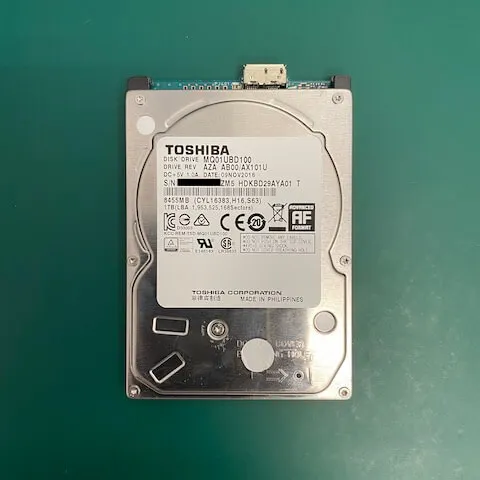Toshiba MQ01UBD100 資料救援推薦