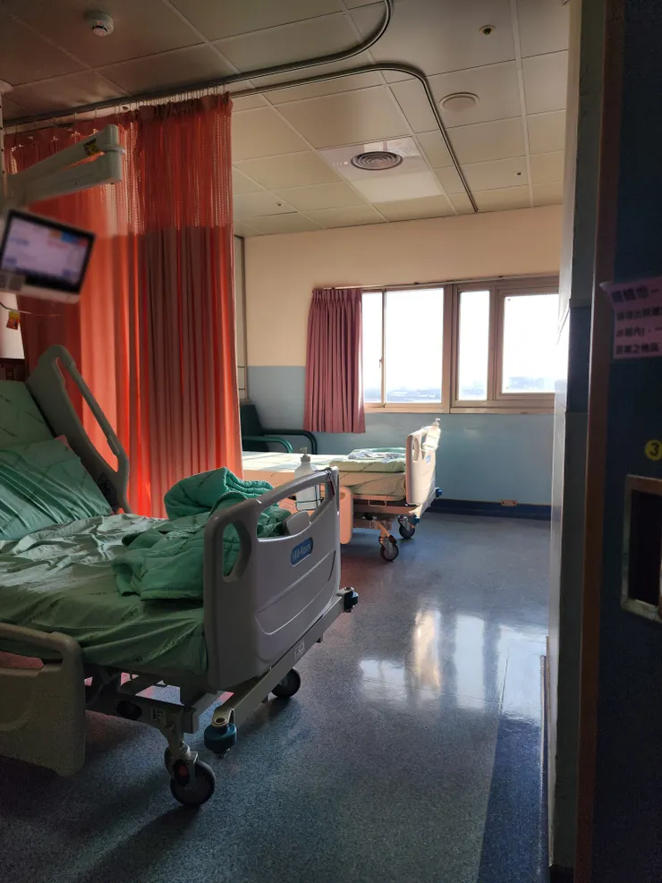 最後退房前的景色