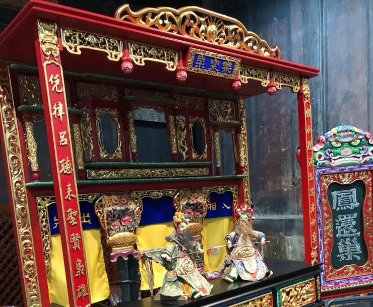 戲台於十宜樓展覽中