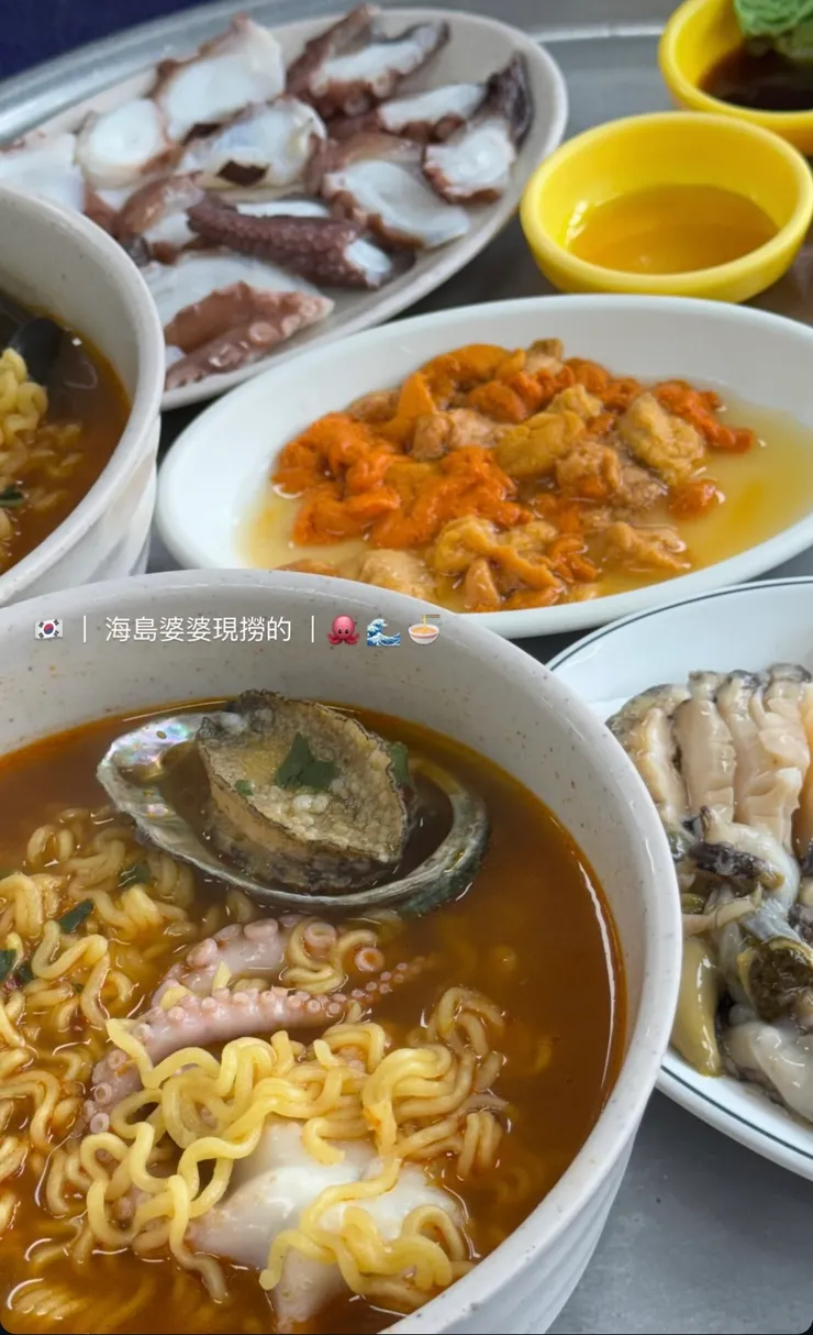 鮮甜的海味搭配著道地的氛圍/photo by R