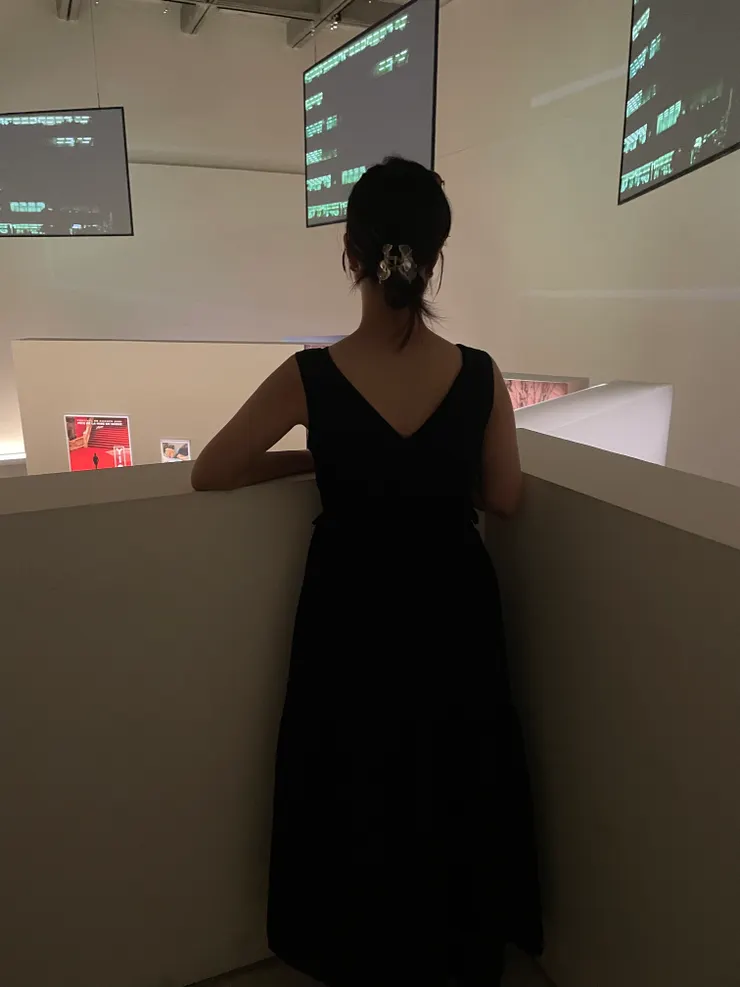 那天在美術館拍的