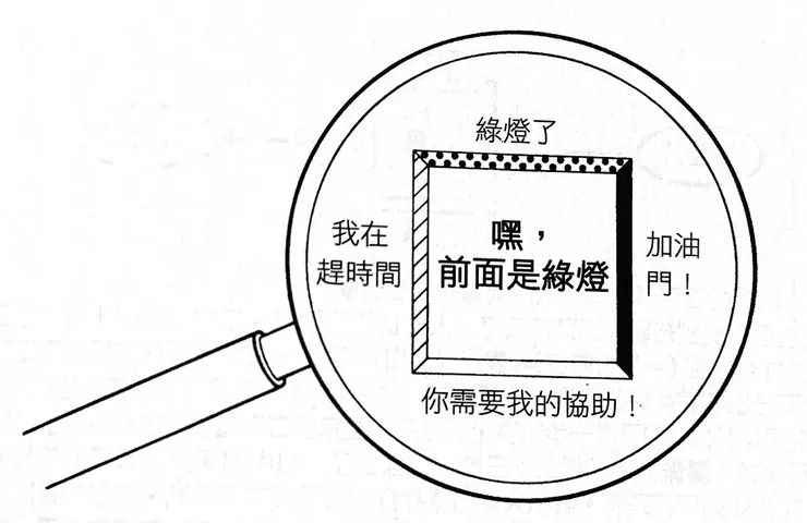 綠燈對話的四面向分析（截自《談話聖經》）