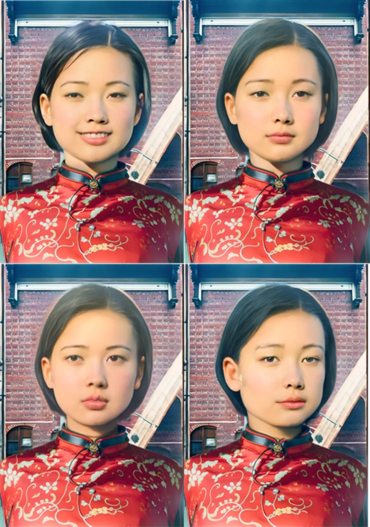 調整表情、方向和光源