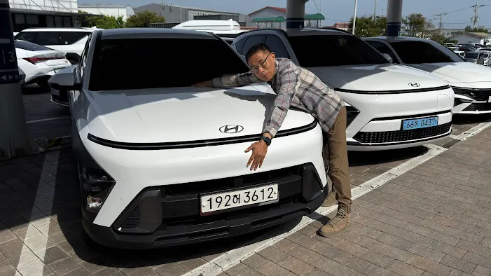 我們租的車子-KONA 八天含全險約台幣8600元