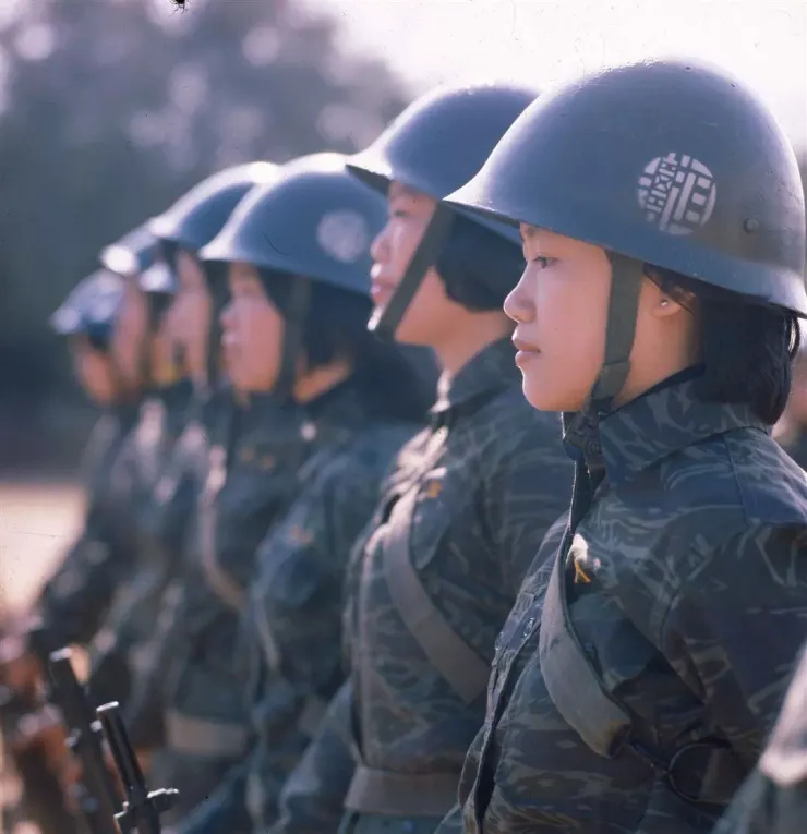 金門自衛隊(引用圖片來源：台灣光華雜誌，孟慶常)