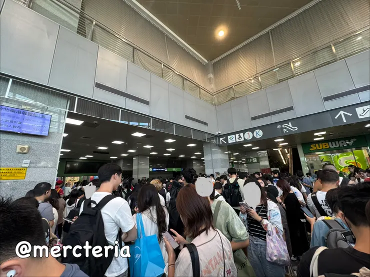 時間一到準備入場