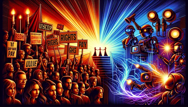 Hollywood Strike War