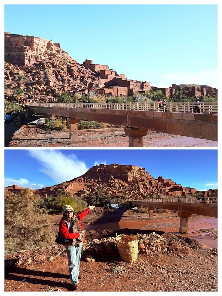 新建的橋讓觀光客免於涉水過瓦底河