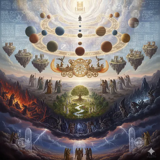 《以諾二書》(2 Enoch)中「十層天」系統