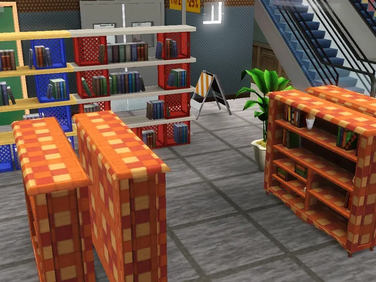 用書架來區間員工專區。