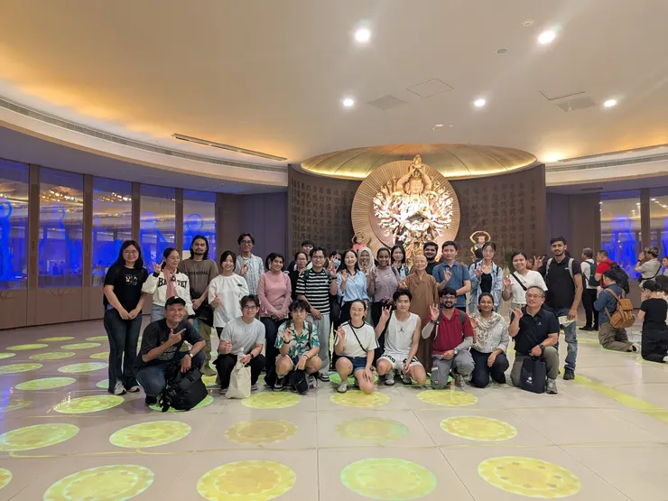 International students from various countries including India, Indonesia, Pakistan, Philippines, Vietnam, and Honduras, currently studying at National Cheng Kung University
