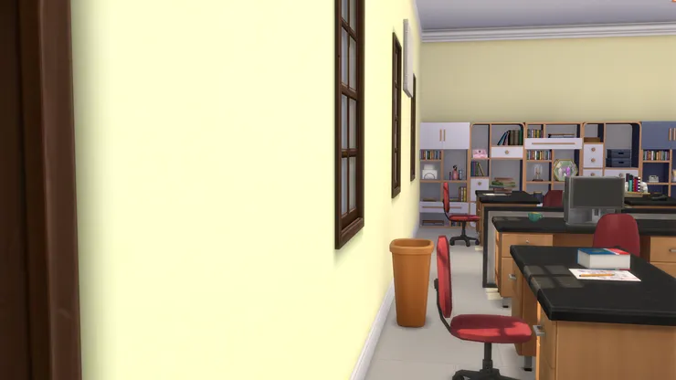 垃圾桶有好幾個。