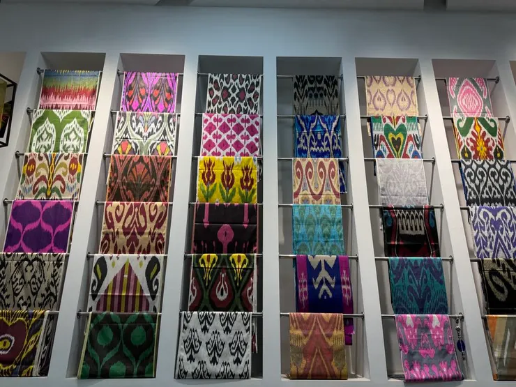 烏茲別克別具特色的花紋