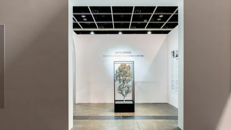 Shifted Mirrors: Fragments of a Dreamed East - STONE-MOSS COURTYARD