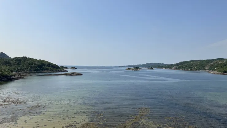 沿途蘇格蘭高地風光