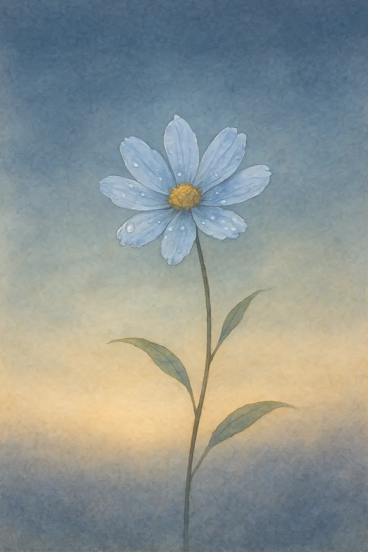 「露珠不問風向，卻在清晨閃耀。」〈本示意圖由AI協助生成。〉