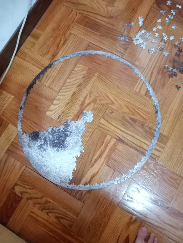 才六分之一就覺得快不行了