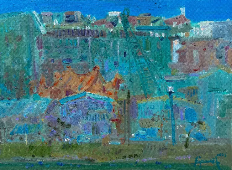 王柏翔〈 鐵皮屋們 〉  