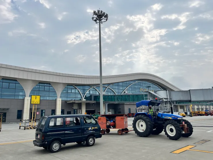 Pokhara 博卡拉機場