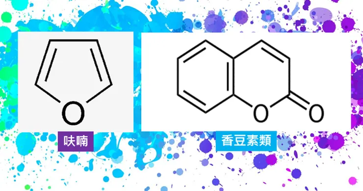 香豆素分子結構。圖／Calvero @wikimedia