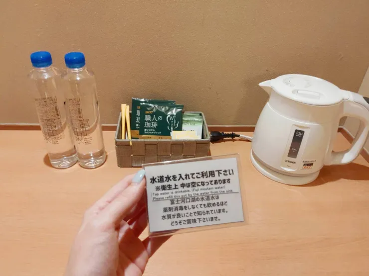 打開水龍頭的水便是可飲用的富士山水