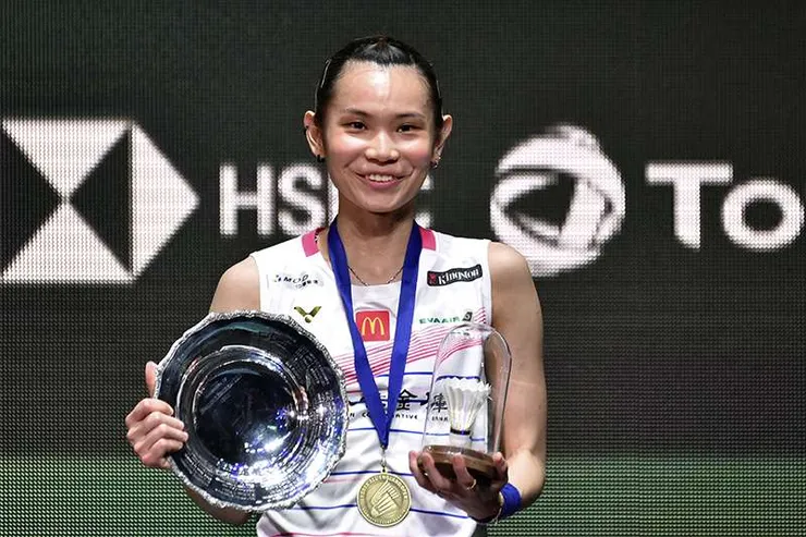 2022年全英公開賽決賽，戴資穎擊敗中國陳雨菲，勇奪個人賽史第3冠。