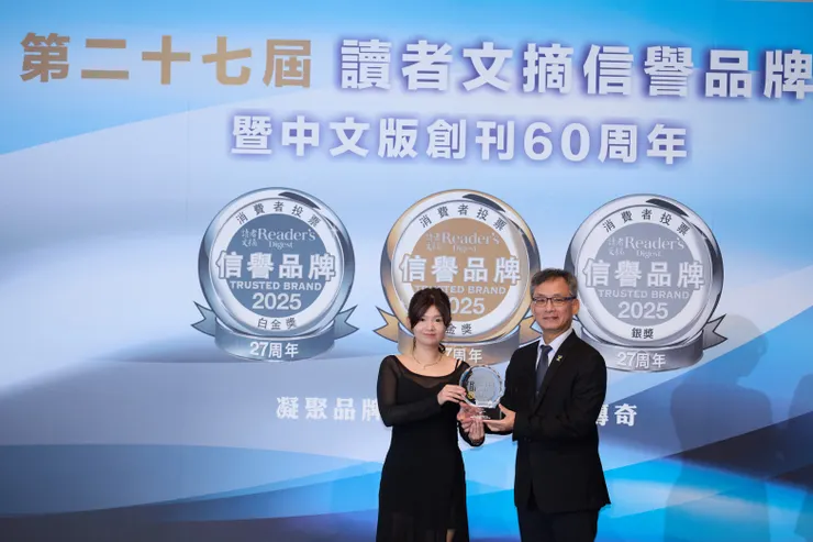 知名品牌3M寢具，再次於2025年榮獲《讀者文摘》信譽品牌「寢具類」白金獎肯定。