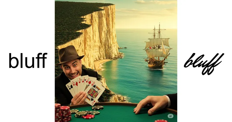 【附圖:bluff / 採編圖片生成自 Google Gemini】