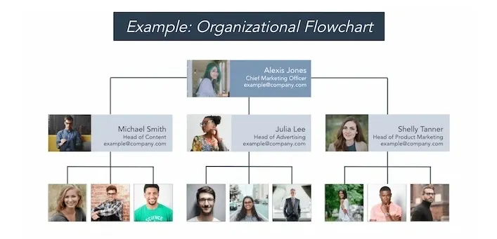 組織流程圖範例